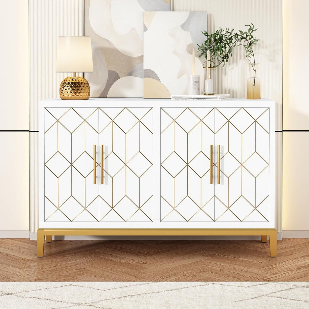 Sideboard mit den Massen 124 x 81 x 39.5 cm