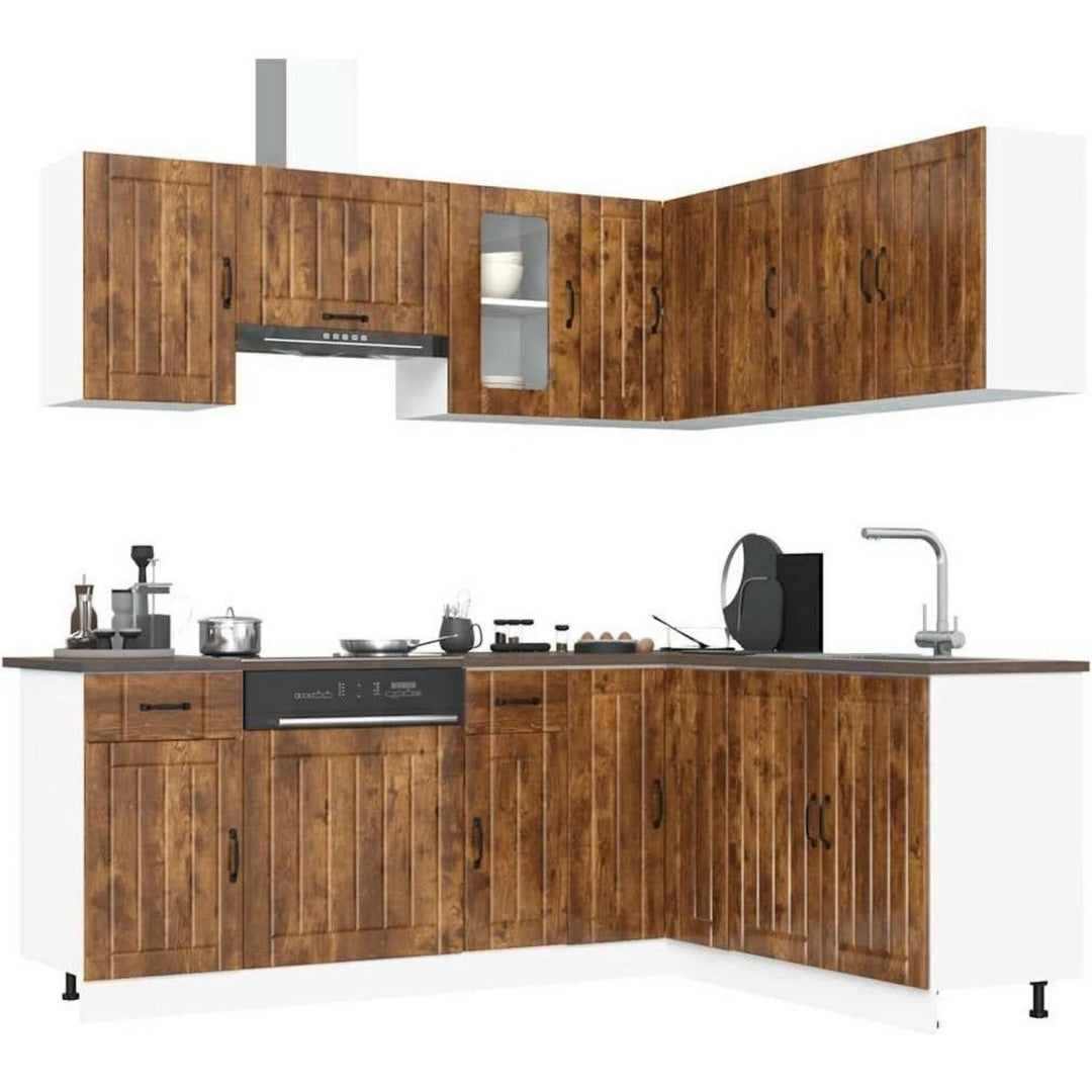 Das Sideboard nimmt mit 80 x 46 x 81.5 cm Gestalt an