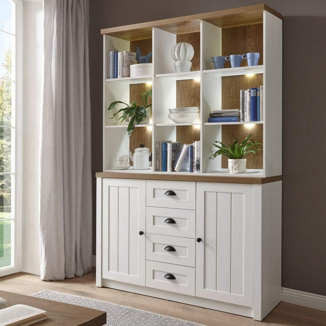 Sideboard verbindet LED Beleuchtung und beschichtete Flaechen
