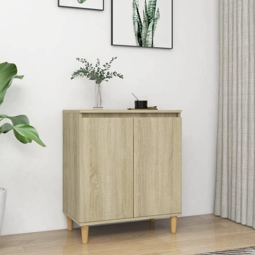 Sideboard mit Schubladen, geschlossenem Stauraum und Holzbeinen