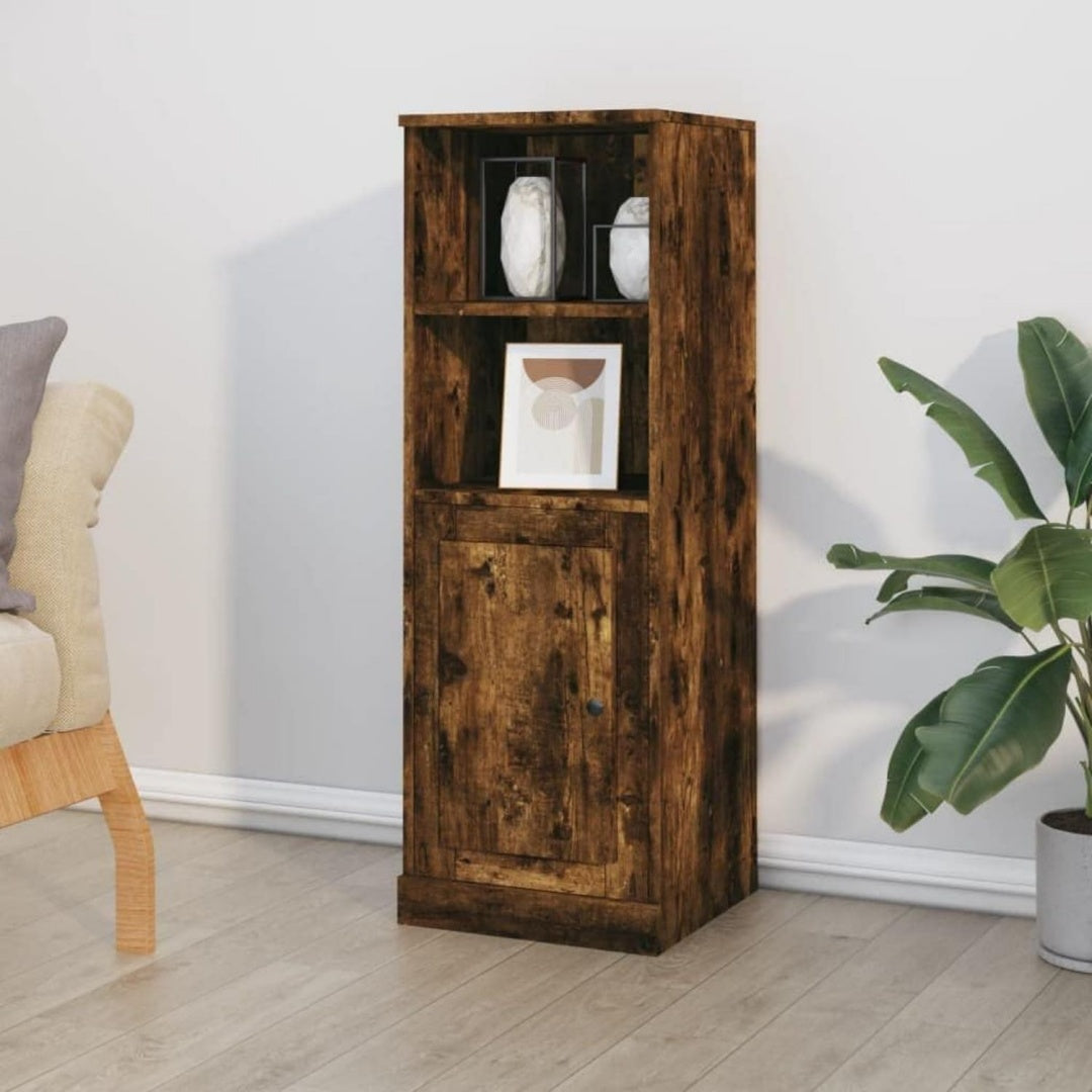 Hochschrank aus Holzwerkstoff mit Schubladen