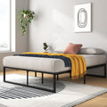 Das Bettgestell nimmt mit 35.5 cm Gestalt an